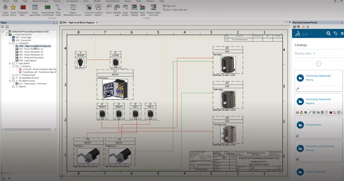 初次体验 Electrical Schematic Designer | SOLIDWORKS