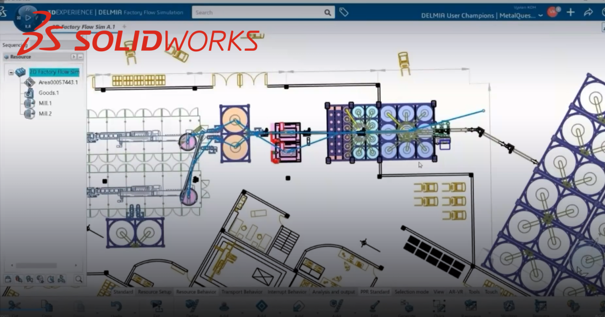 Learn Innovative Ways to Design Optimal Factory Layouts | SOLIDWORKS