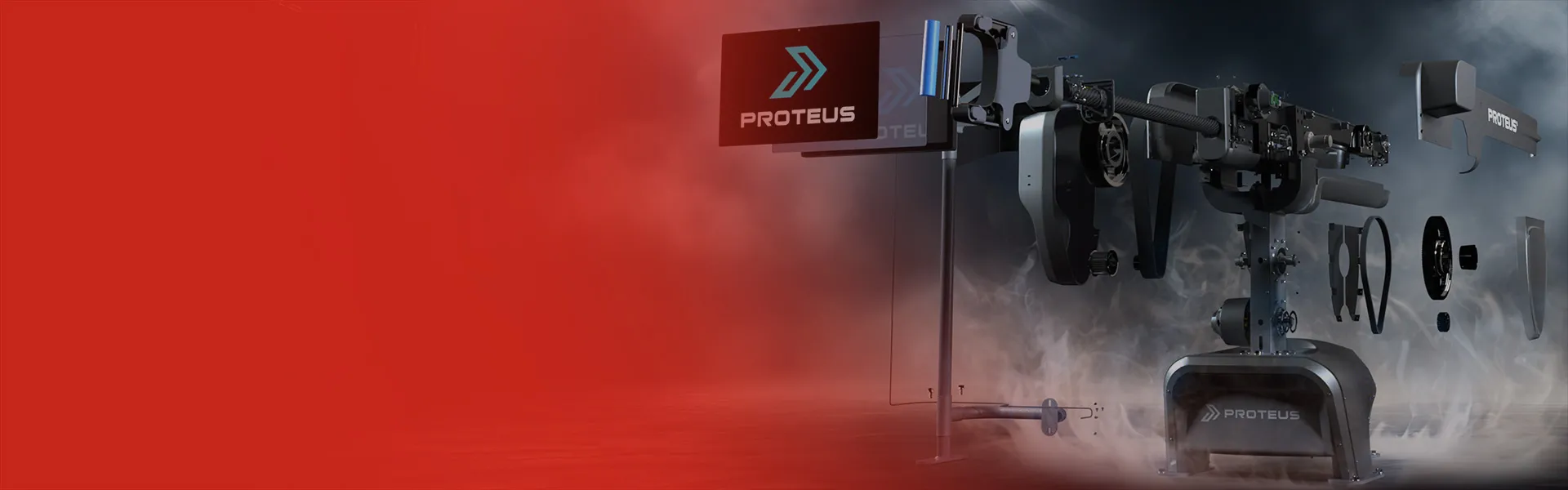 Rendu 3D SOLIDWORKS de l'outil d'entraînement à la résistance Proteus