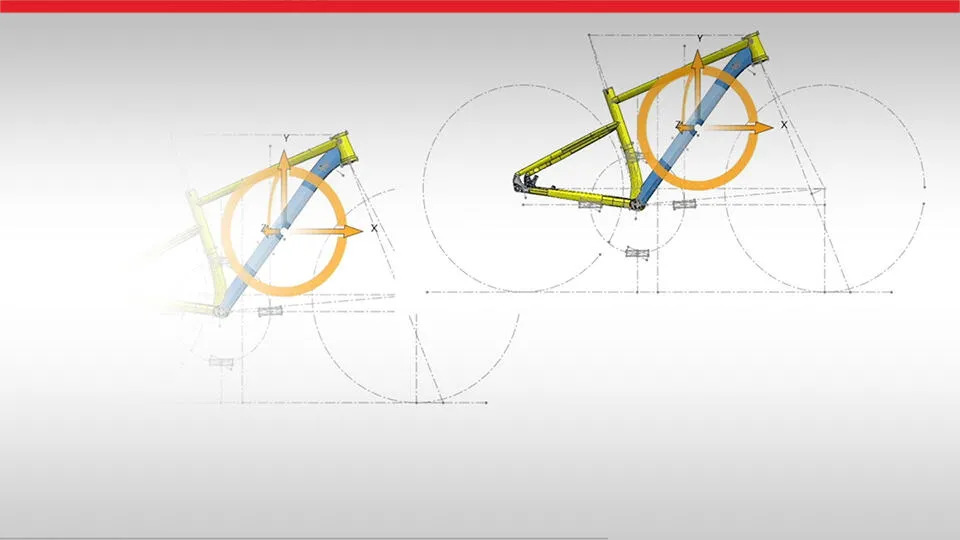 Master drawing of a bike in the SOLIDWORKS user interface
