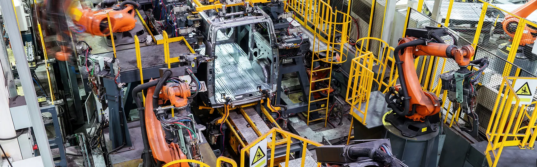 Assembly line view from above - SOLIDWORKS