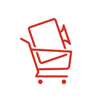 SOLIDWORKS icon showing a computer in a shopping cart