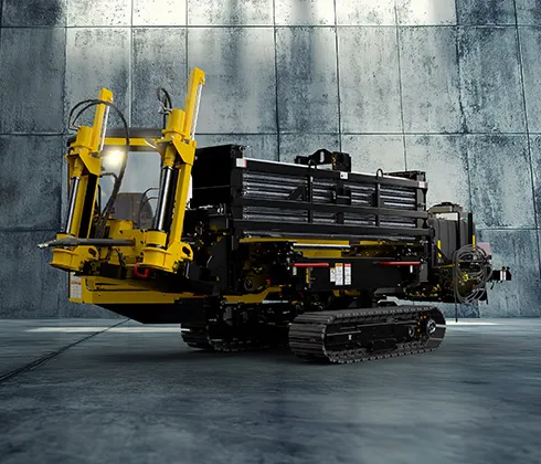 SOLIDWORKS 3D rendering of industrial vehicle made by Vermeer, a SOLIDWORKS customer