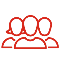 SOLIDWORKS icon showing people standing next to eachother