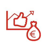 SOLIDWORKS Icon für Kundenzufriedenheit