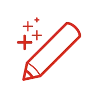 SOLIDWORKS Generative Drawing icon showing a pencil and plus signs