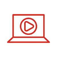 SOLIDWORKS getting started showing an arrow in a circle on a laptop screen