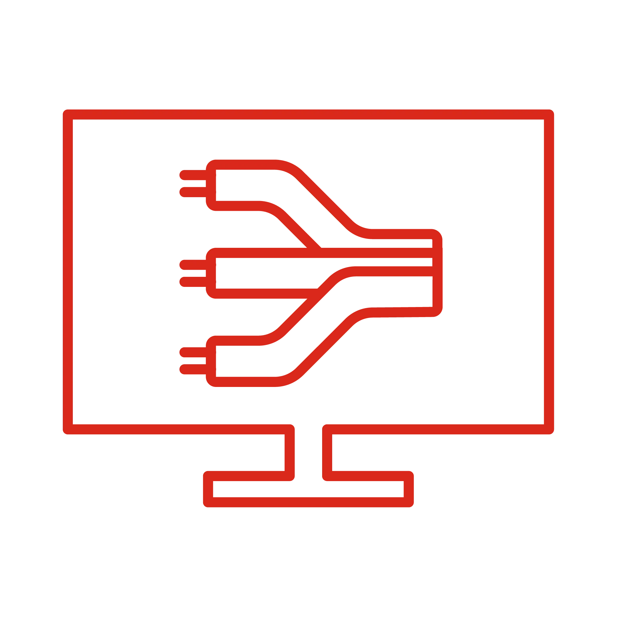 icon depicting wire harnessing in SOLIDWORKS on a desktop screen