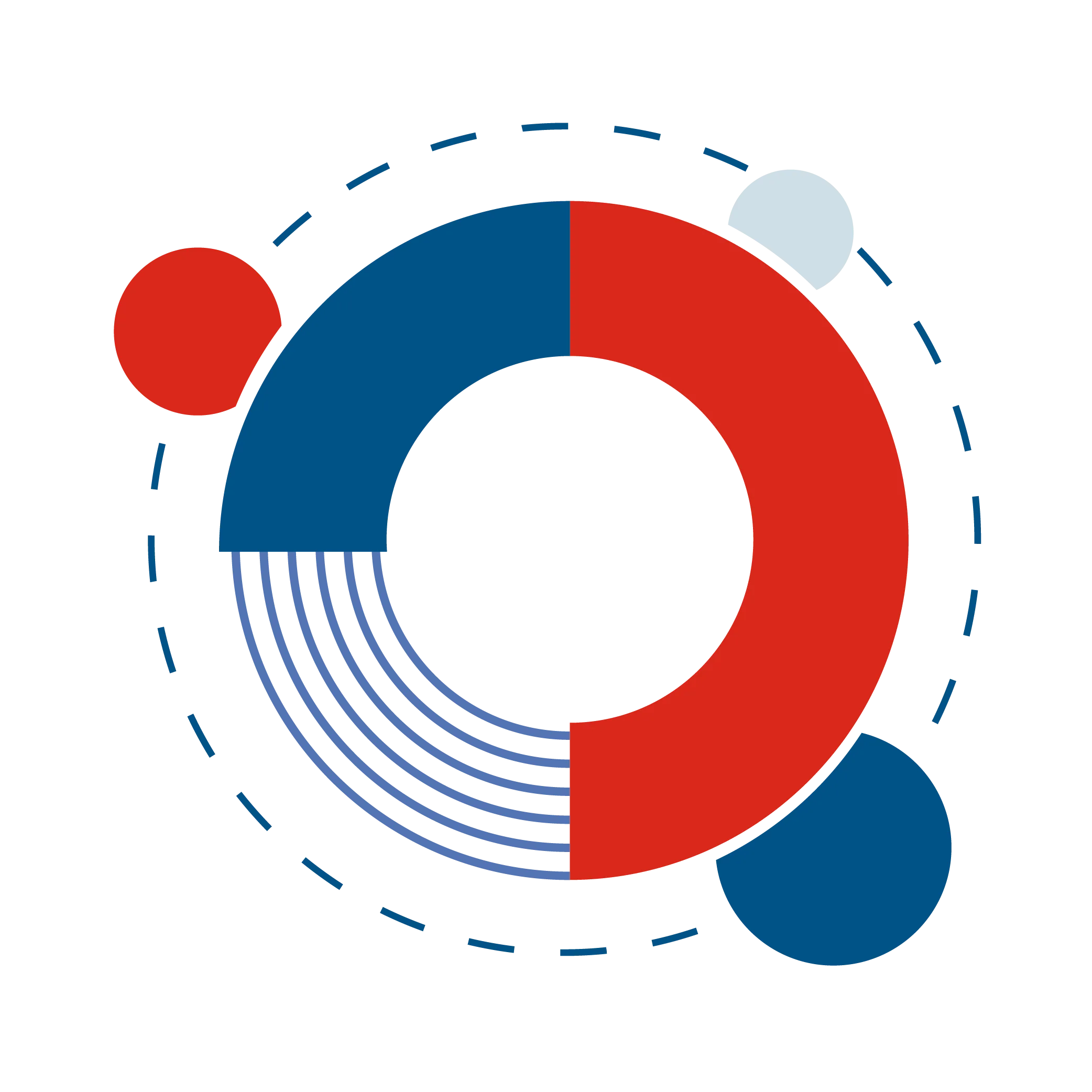 3DEXPERIENCE World icon with concentric circles