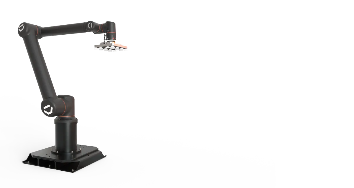 SOLIDWORKS 3D model of Standard Bots industrial robot Thor, with exploded view