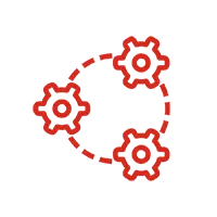 SOLIDWORKS icon showing three gears