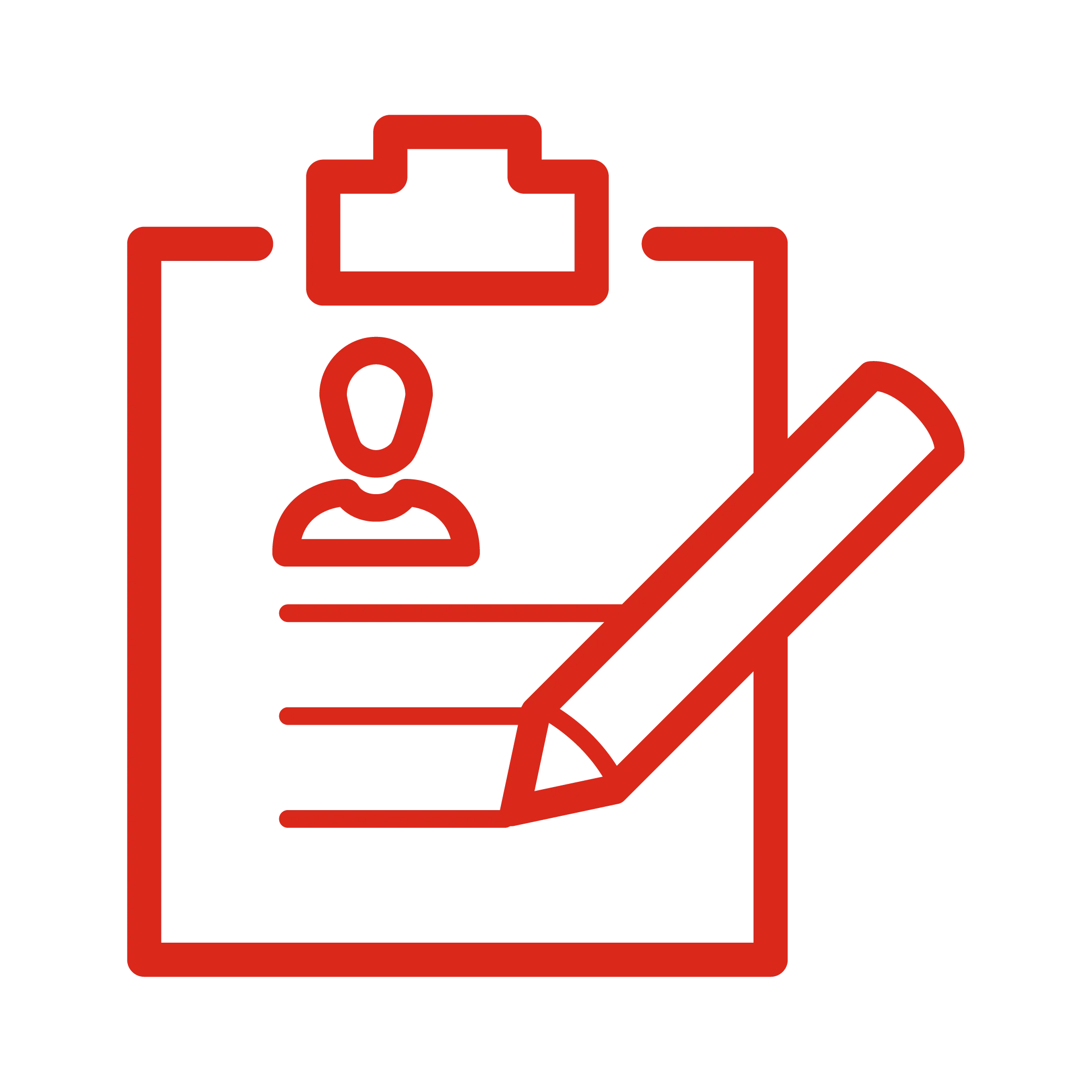 Icon of clipboard