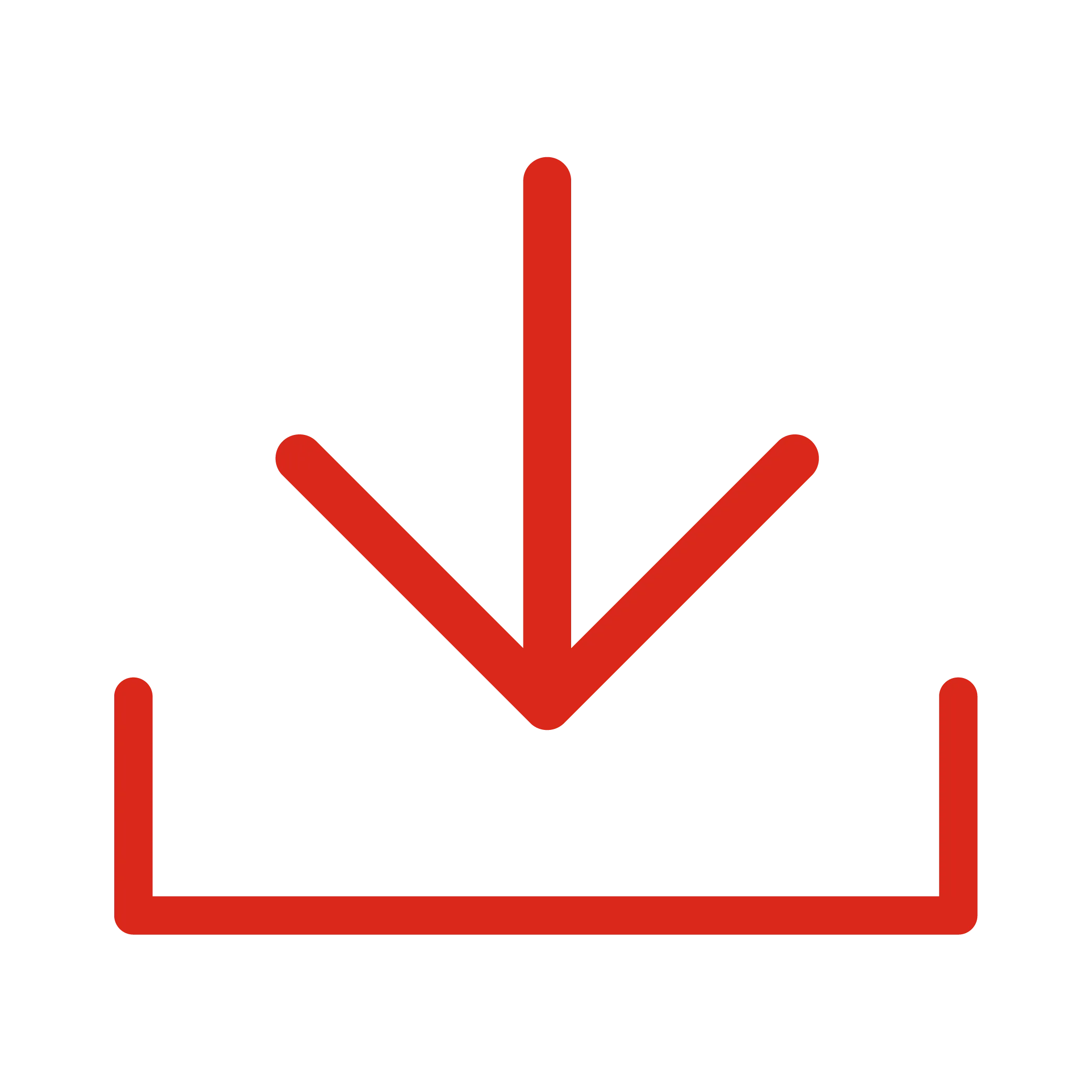 Download icon with arrow going down
