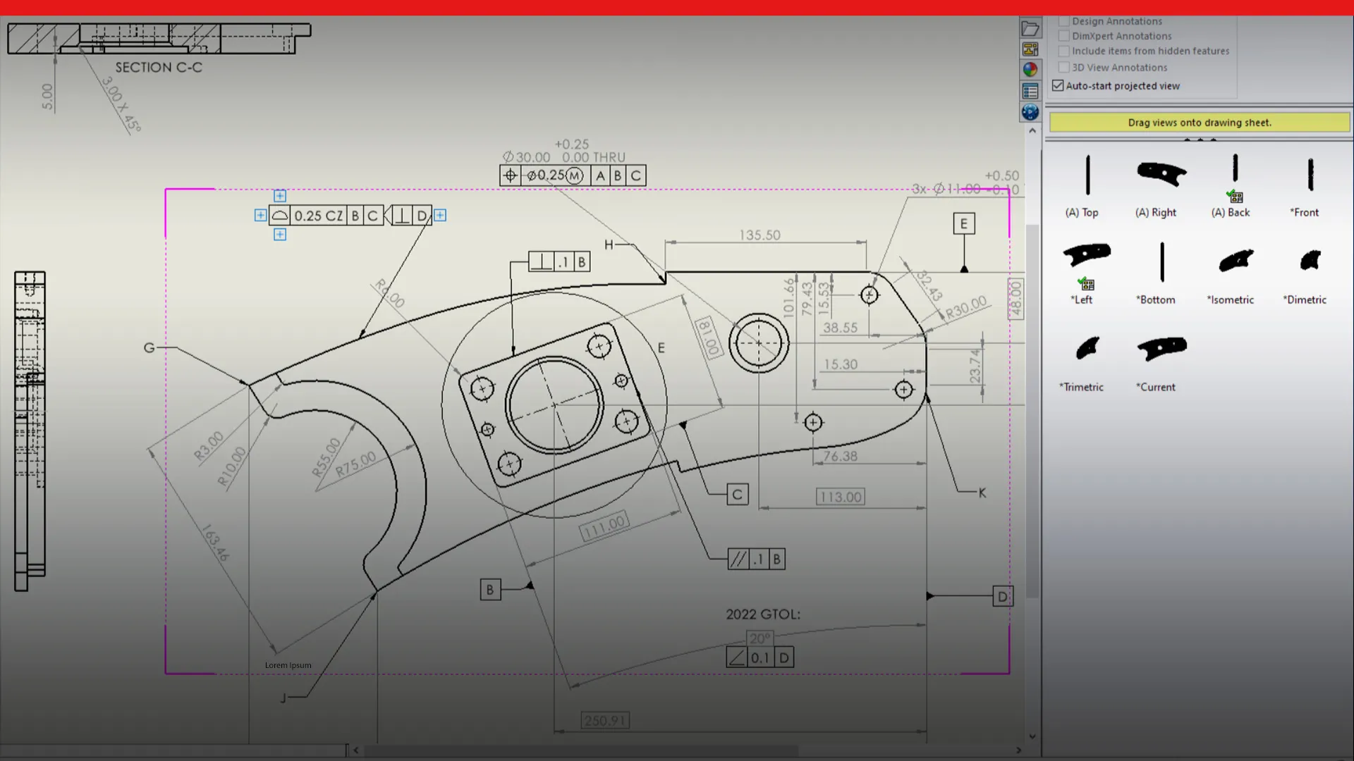 SOLIDWORKS 2022 - Drawings