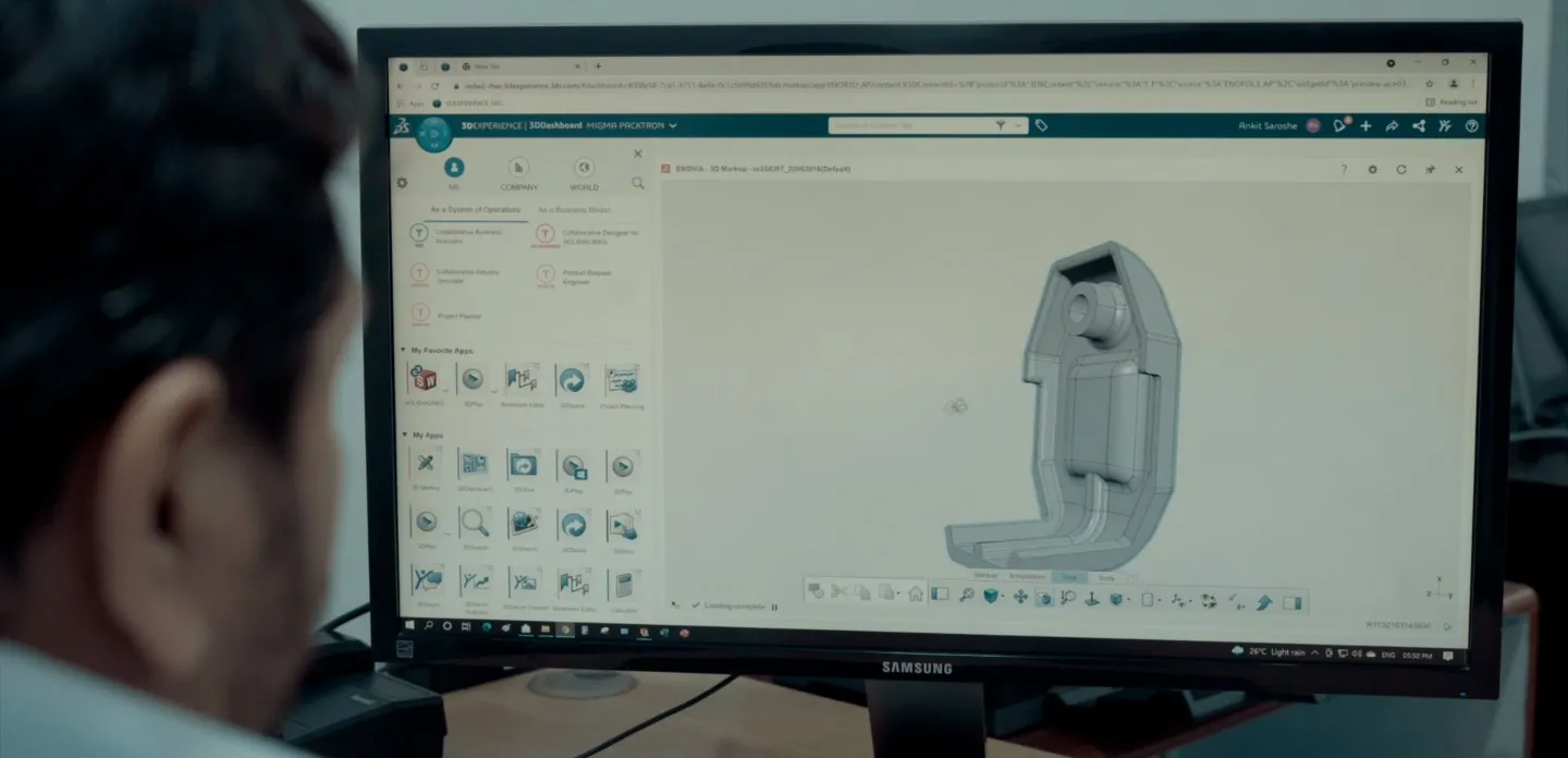 computer screen
