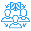 SOLIDWORKS User Forum icon: People with book and arrows