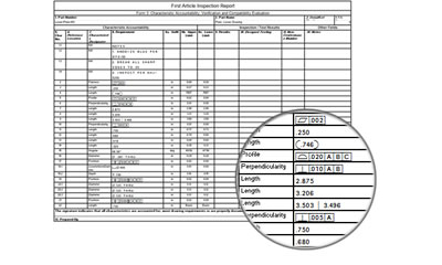 SolidWorks, inspection, tarkistusraportti, mittaaminen, piirustus, standardiraportti, raportti, excel